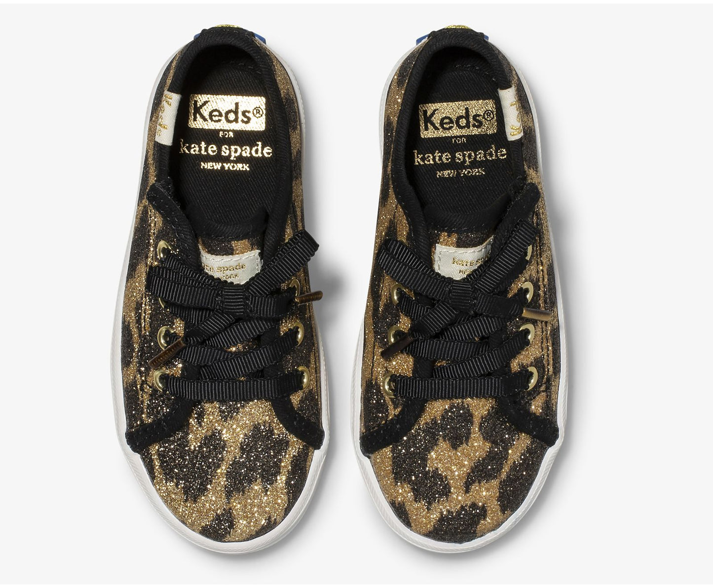 Keds | Little Kid's Keds x kate spade new york Kickstart Jr. Glitter Leopard