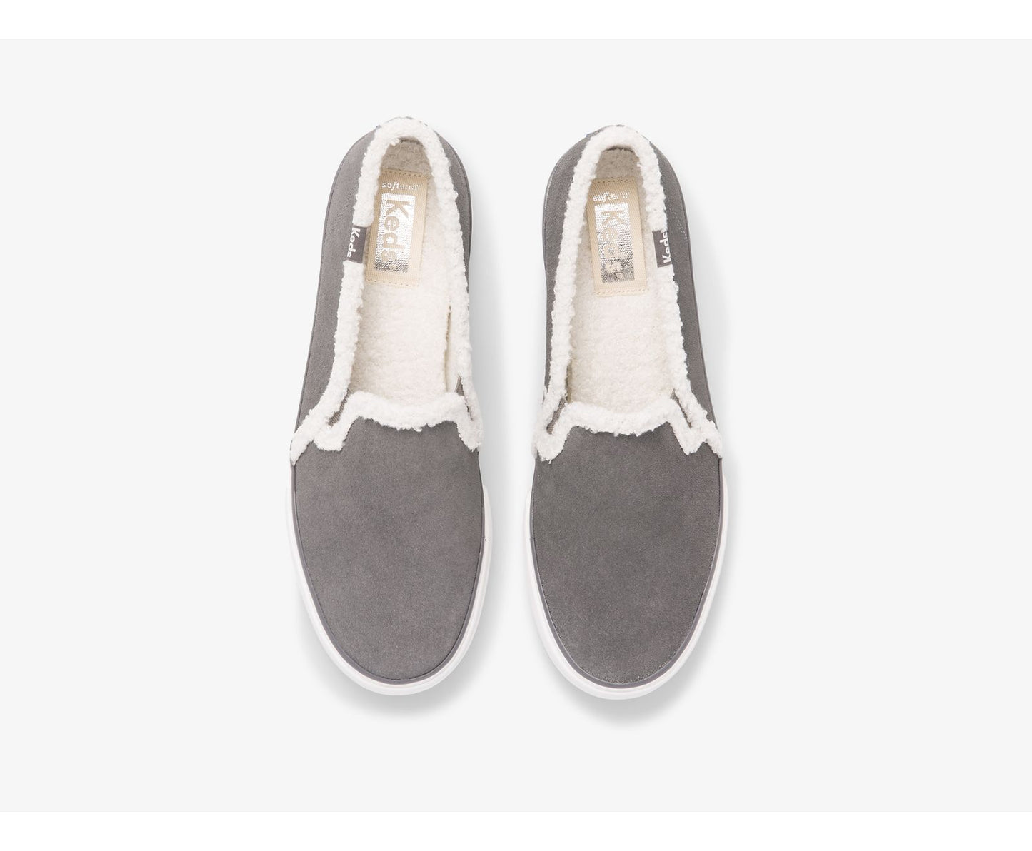 Keds | Double Decker Suede Faux Shearling