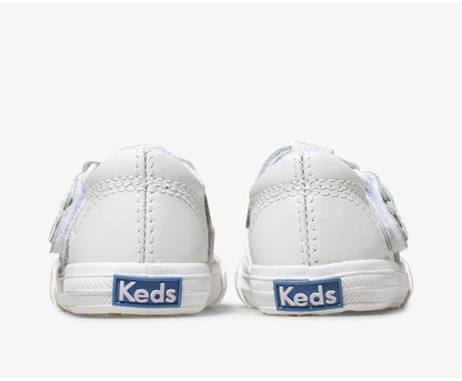 Keds | Big Kid's Daphne T-Strap Leather Sneaker