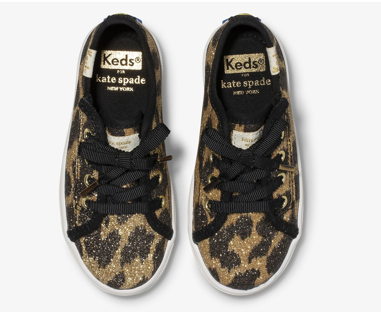 Keds | Little Kid's Keds x kate spade new york Kickstart Jr. Glitter Leopard