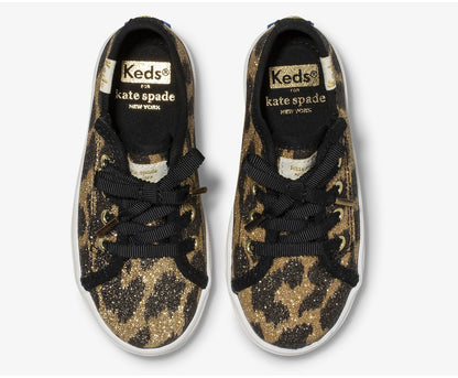 Keds | Little Kid's Keds x kate spade new york Kickstart Jr. Glitter Leopard