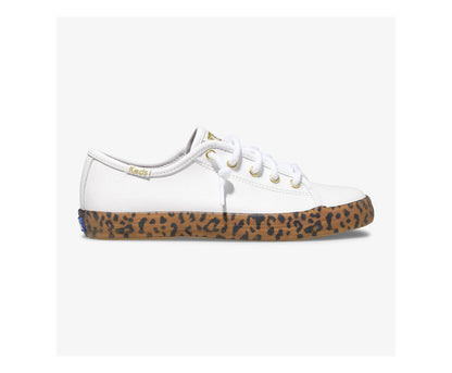 Keds | Big Kid's Kickstart Leopard Foxing Sneaker