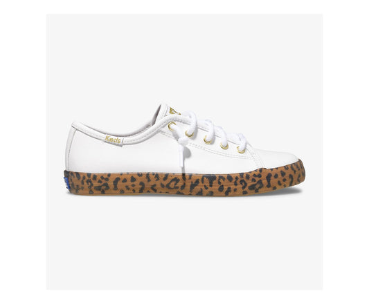 Keds | Big Kid's Kickstart Leopard Foxing Sneaker