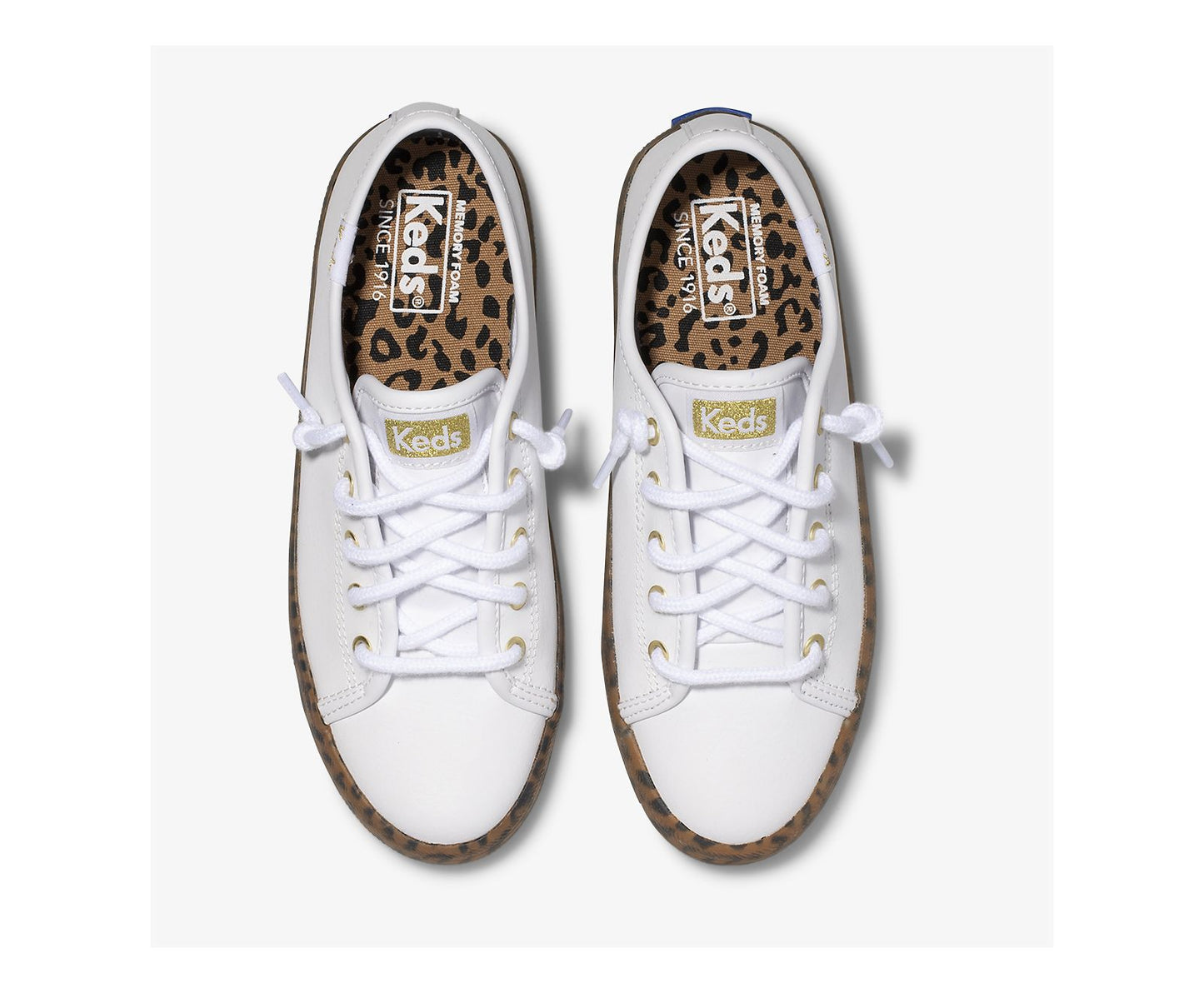 Keds | Big Kid's Kickstart Leopard Foxing Sneaker