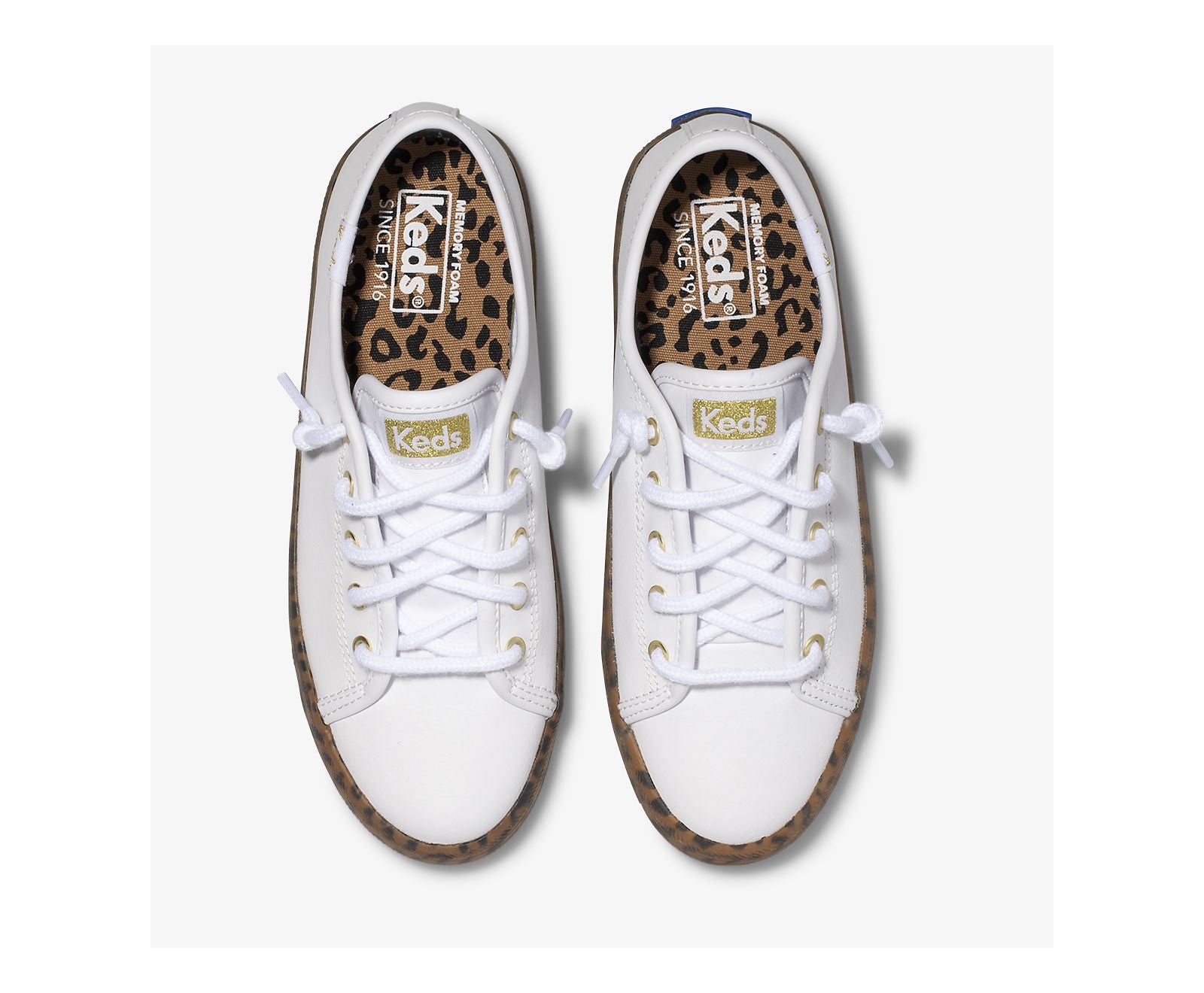 Keds | Big Kid's Kickstart Leopard Foxing Sneaker