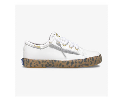 Keds | Big Kid's Kickstart Leopard Foxing Sneaker Jr