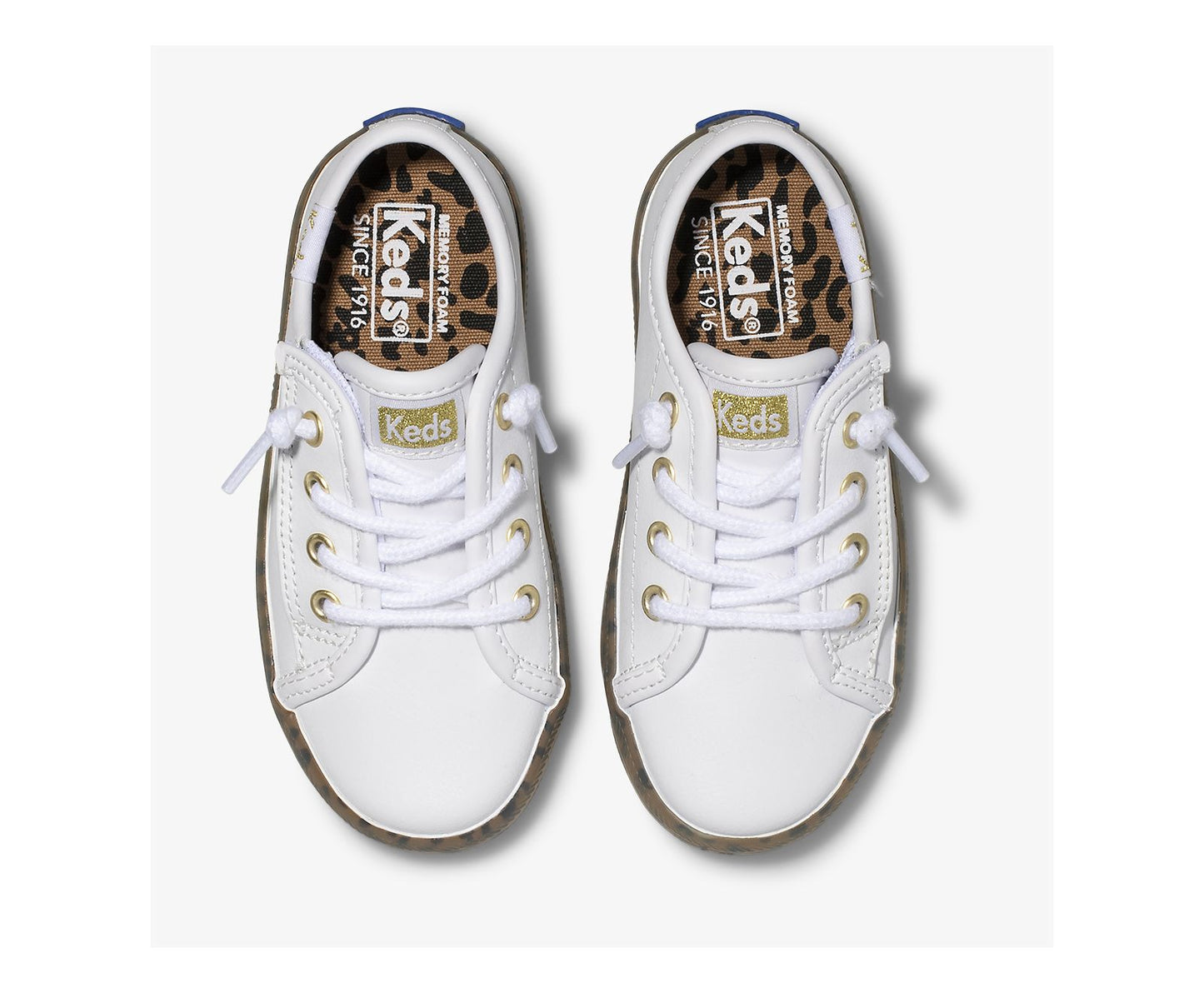 Keds | Big Kid's Kickstart Leopard Foxing Sneaker Jr