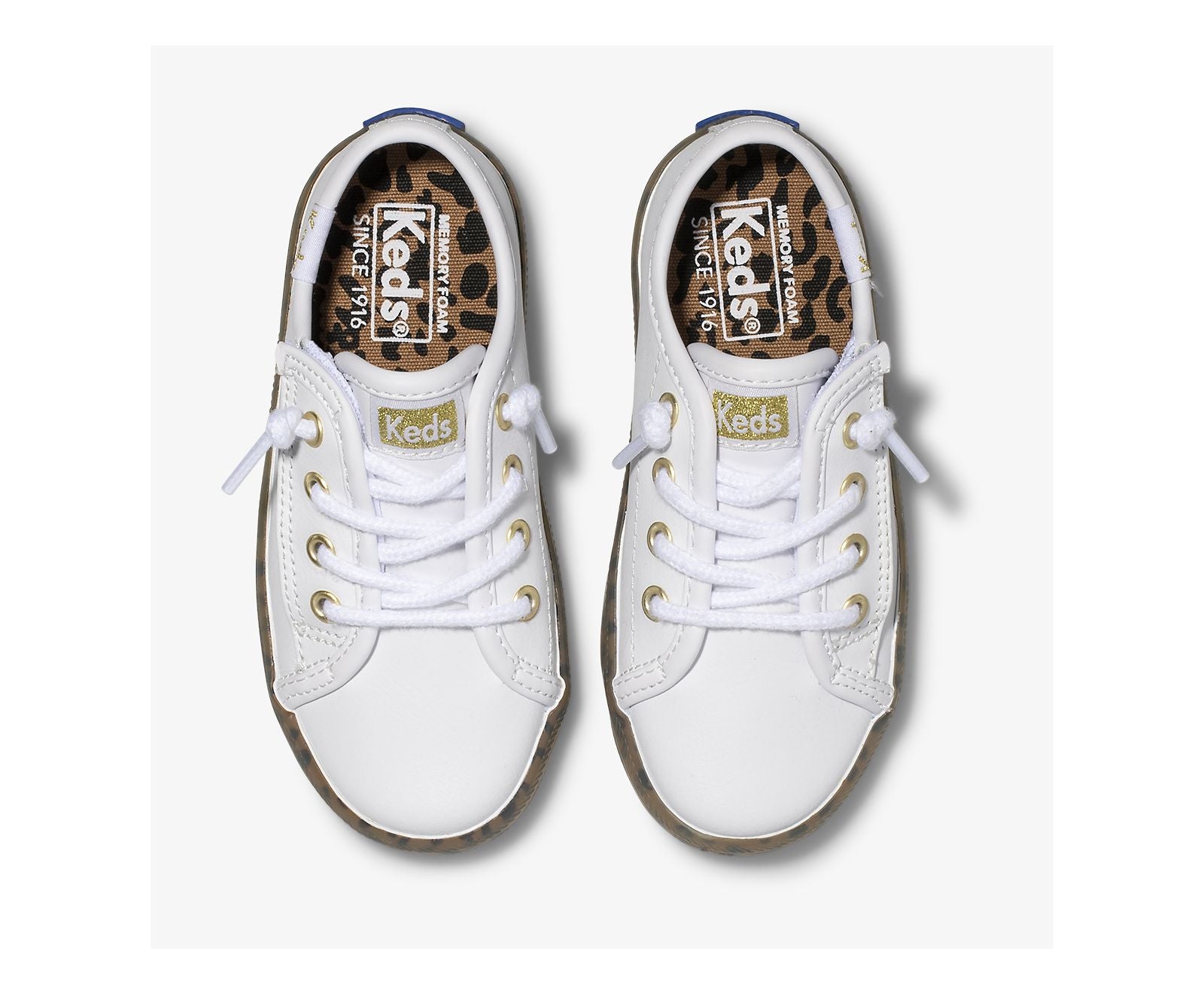 Keds | Big Kid's Kickstart Leopard Foxing Sneaker Jr