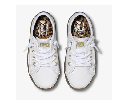 Keds | Big Kid's Kickstart Leopard Foxing Sneaker Jr