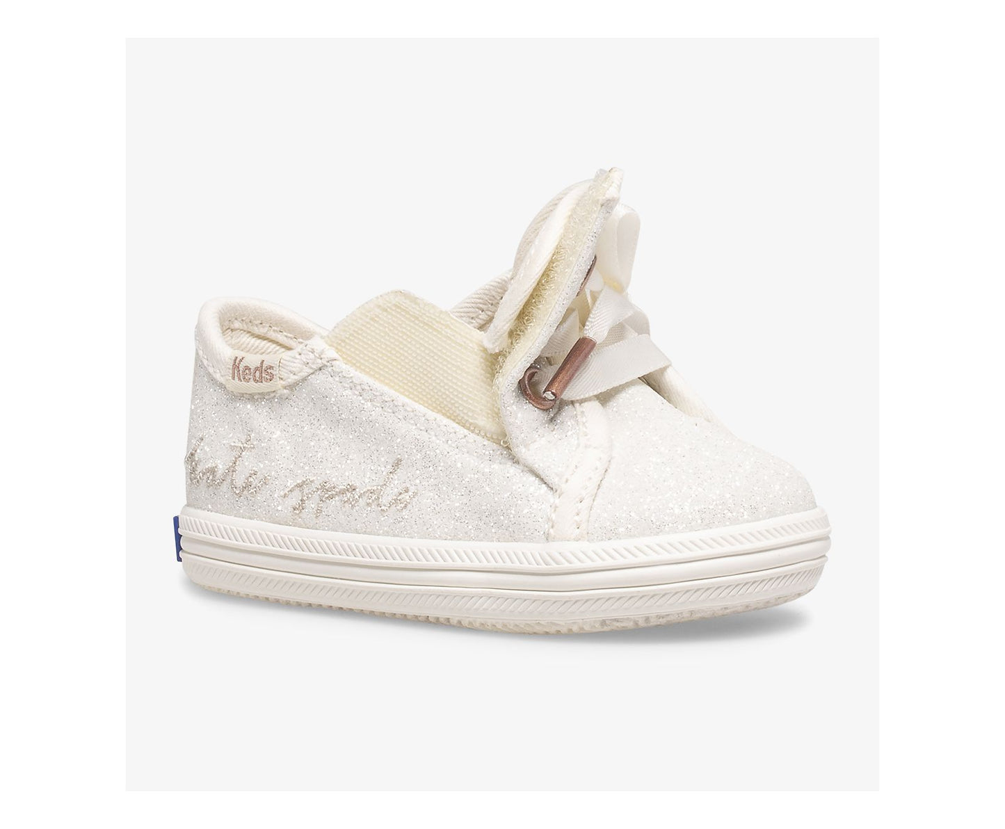 Keds | Little Kid's Keds x ksny Kickstart Ivory Glitter Crib