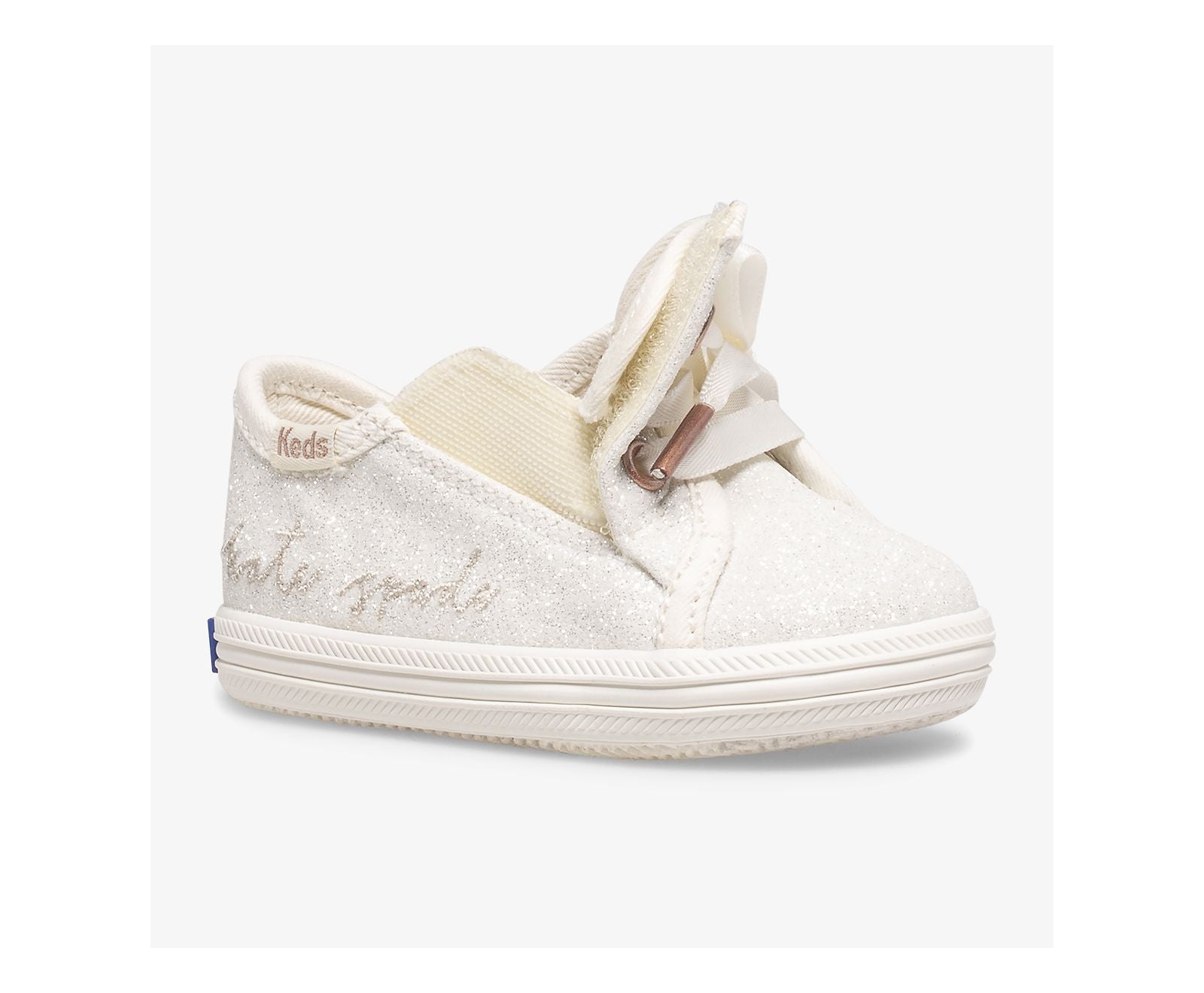 Keds | Little Kid's Keds x ksny Kickstart Ivory Glitter Crib