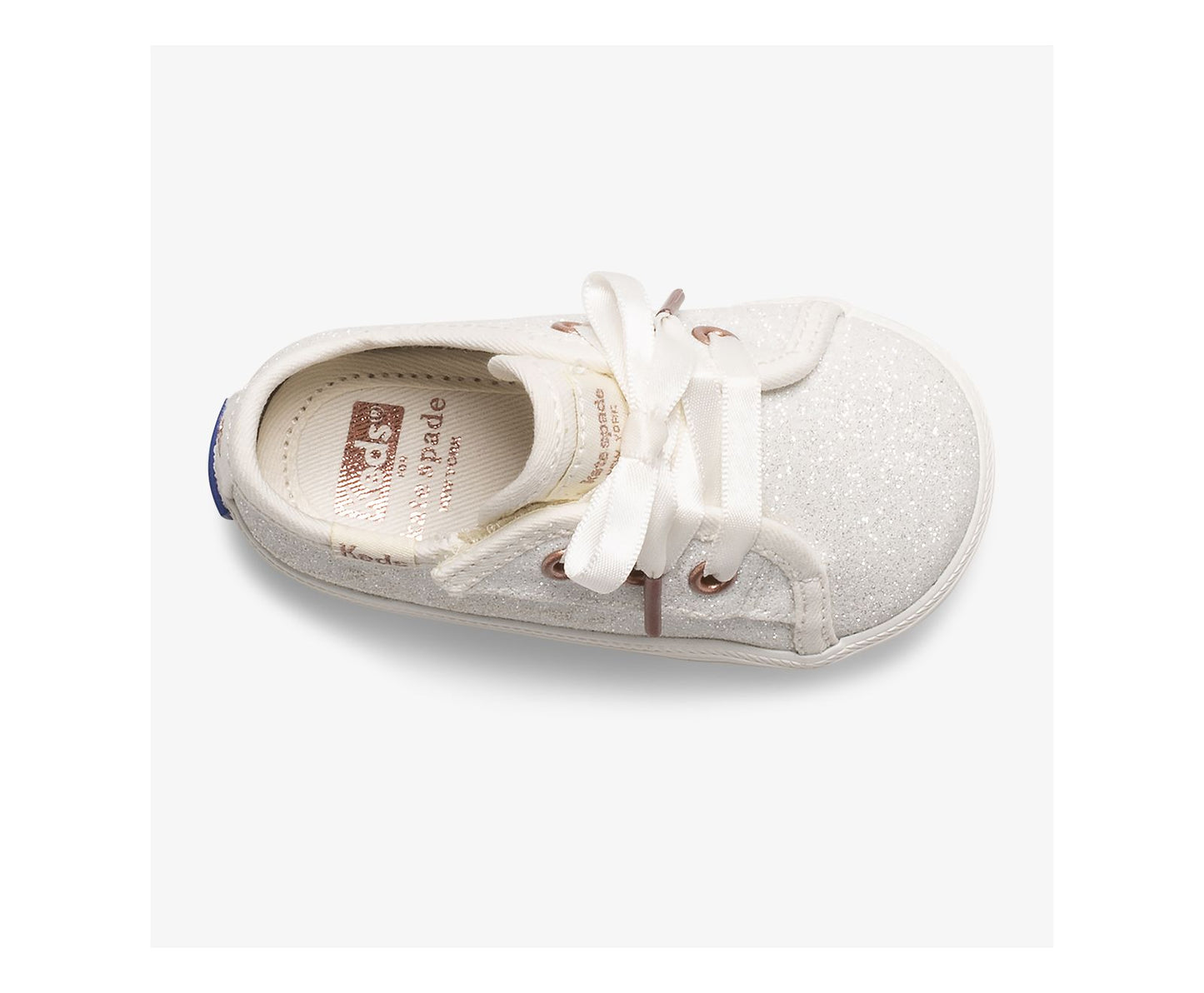 Keds | Little Kid's Keds x ksny Kickstart Ivory Glitter Crib
