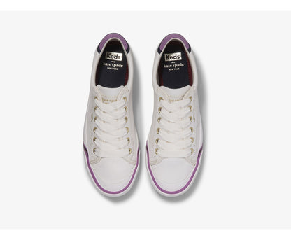 Keds | Keds x kate spade new york Crew Kick 75 Stripe Bumper Canvas