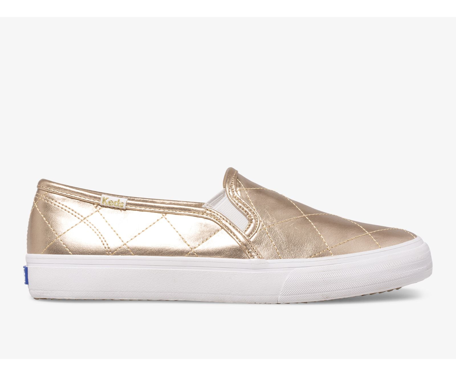 Keds | Double Decker Quilted Metallic