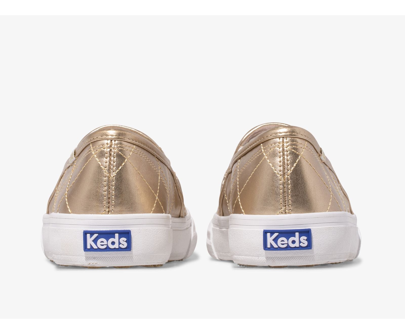 Keds | Double Decker Quilted Metallic