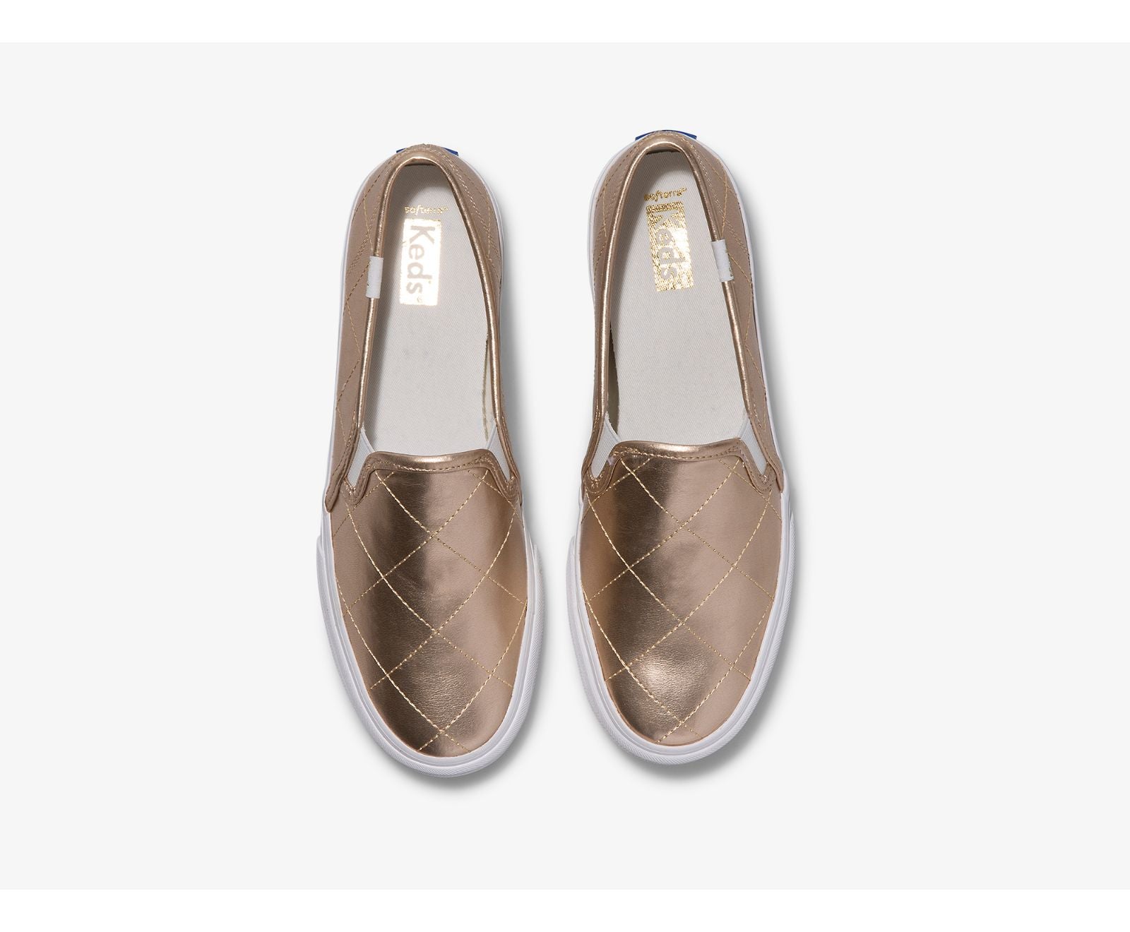 Keds | Double Decker Quilted Metallic