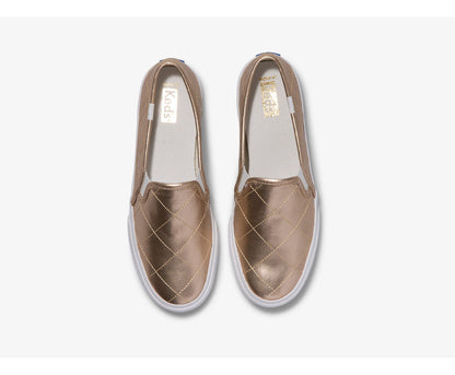 Keds | Double Decker Quilted Metallic