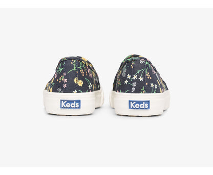 Keds | Keds x Rifle Paper Co. Double Decker Petite Fleurs Printed