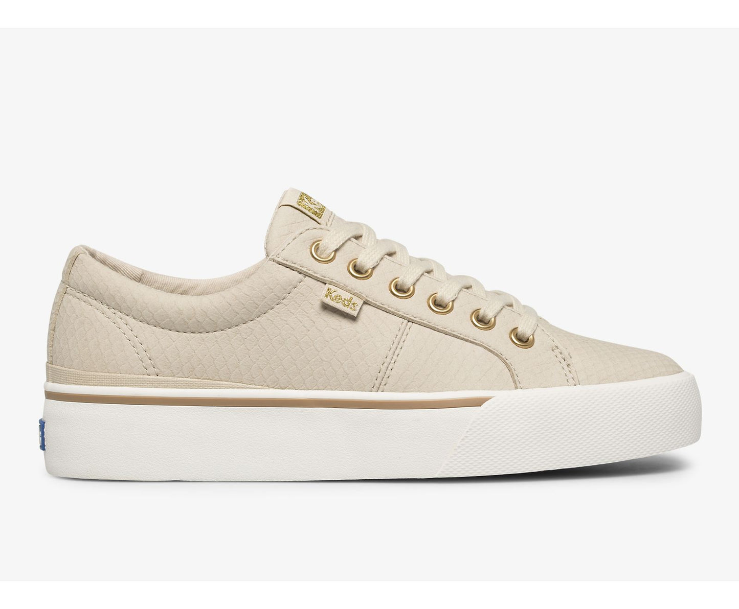 Keds | Jump Kick Duo Vegan Soft Buck + Croc Emboss