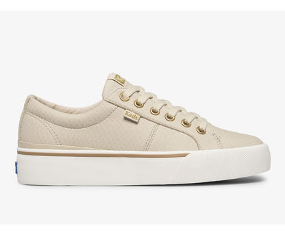 Keds | Jump Kick Duo Vegan Soft Buck + Croc Emboss