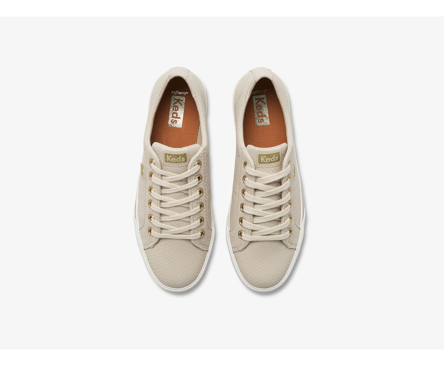 Keds | Jump Kick Duo Vegan Soft Buck + Croc Emboss