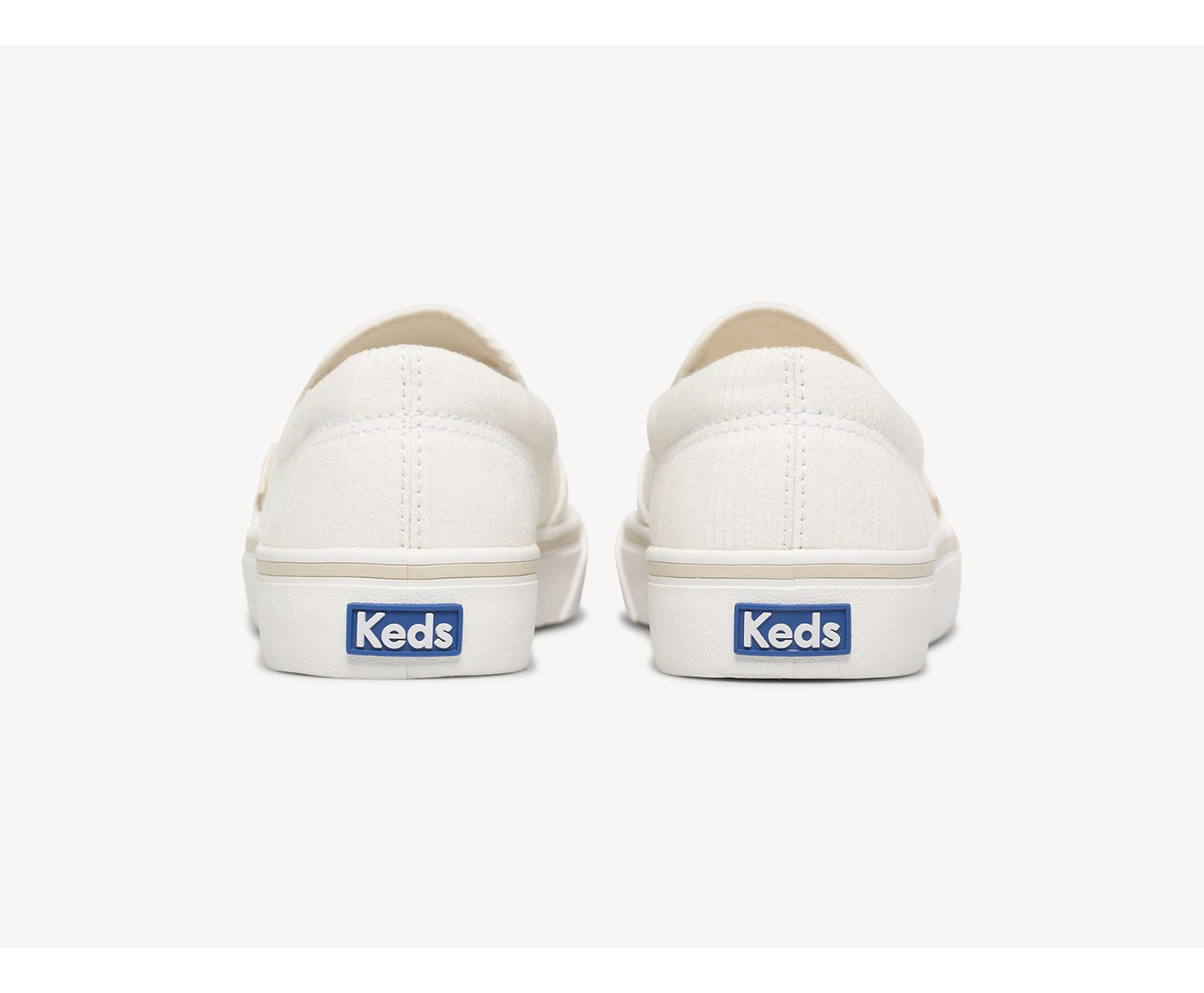 Keds | Jump Kick Slip Stripe Chambray