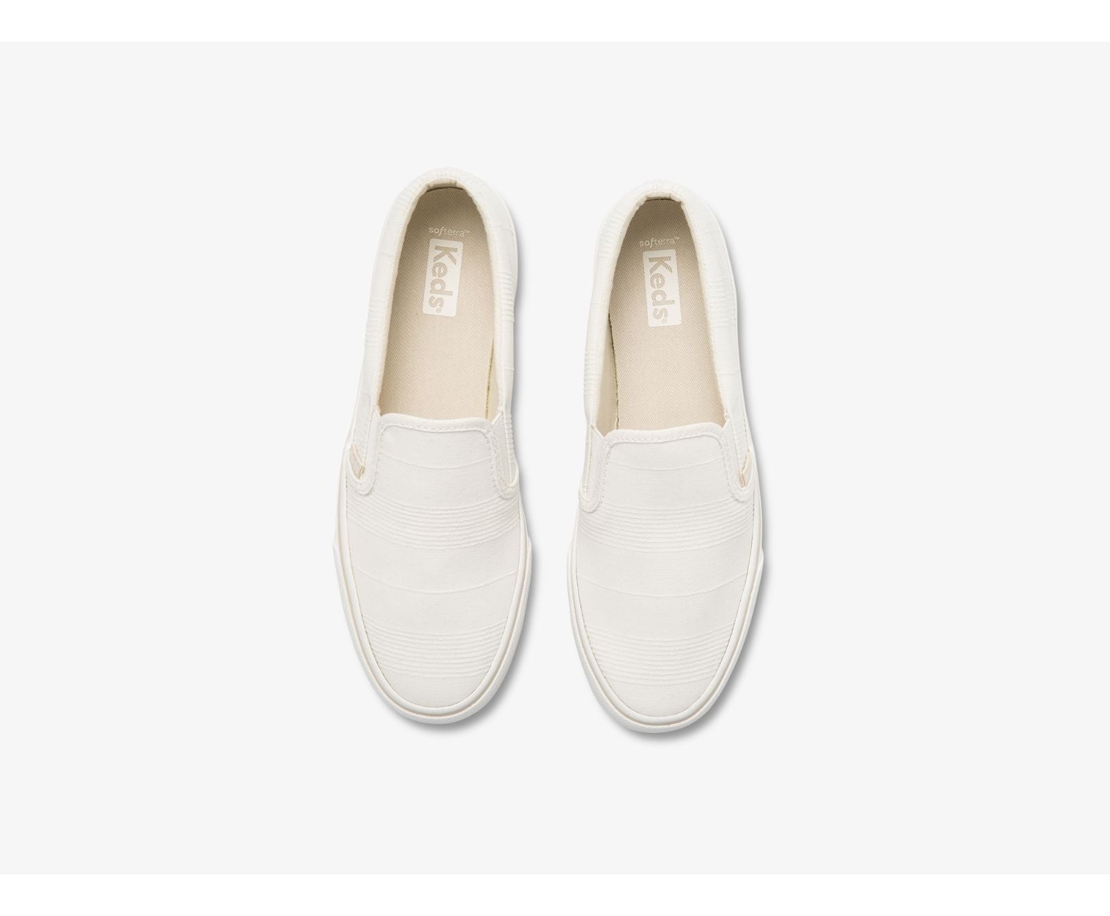 Keds | Jump Kick Slip Stripe Chambray