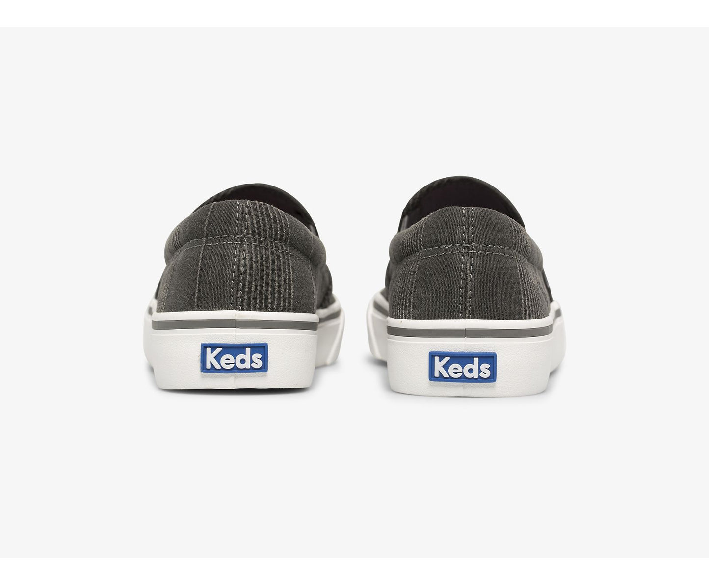 Keds | Jump Kick Slip Stripe Chambray