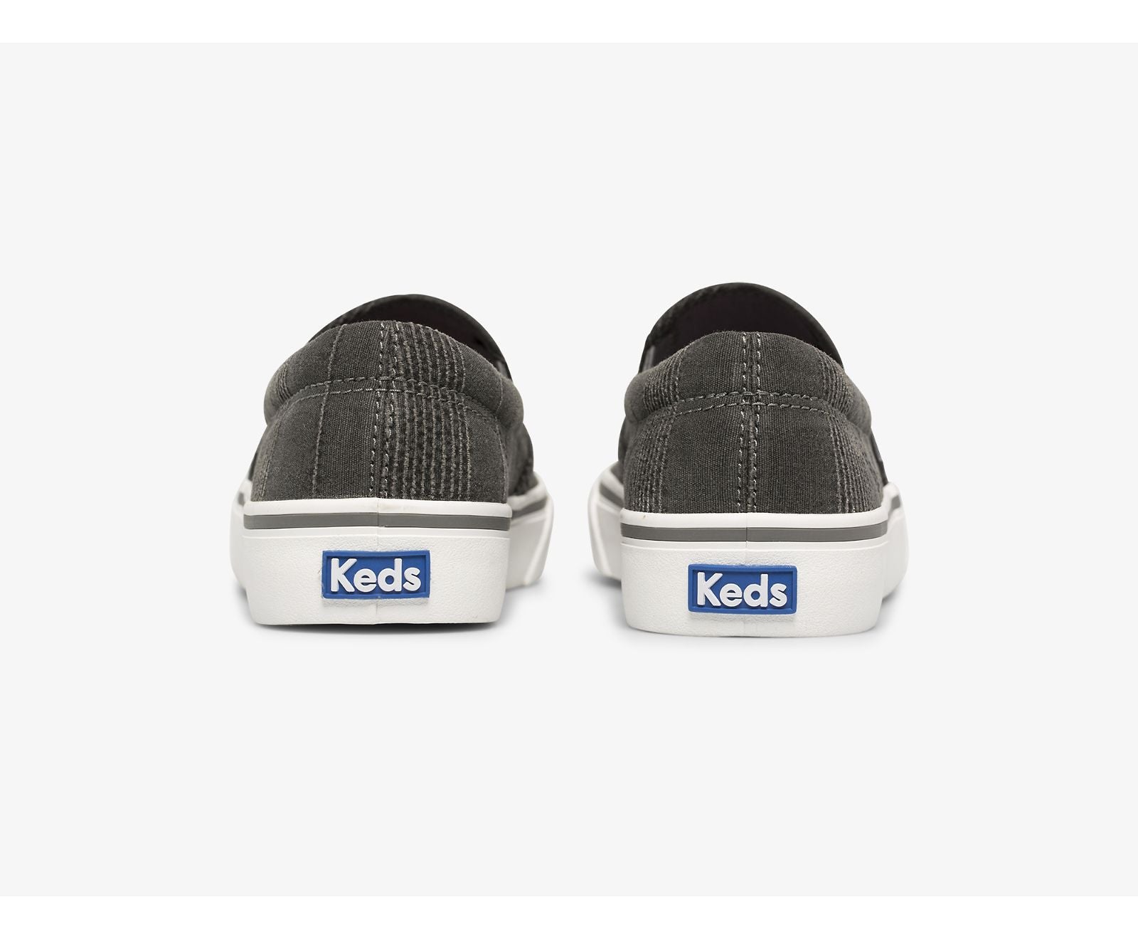 Keds | Jump Kick Slip Stripe Chambray