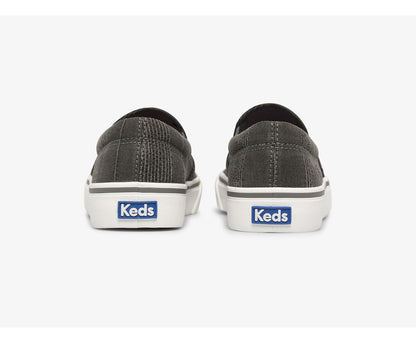 Keds | Jump Kick Slip Stripe Chambray