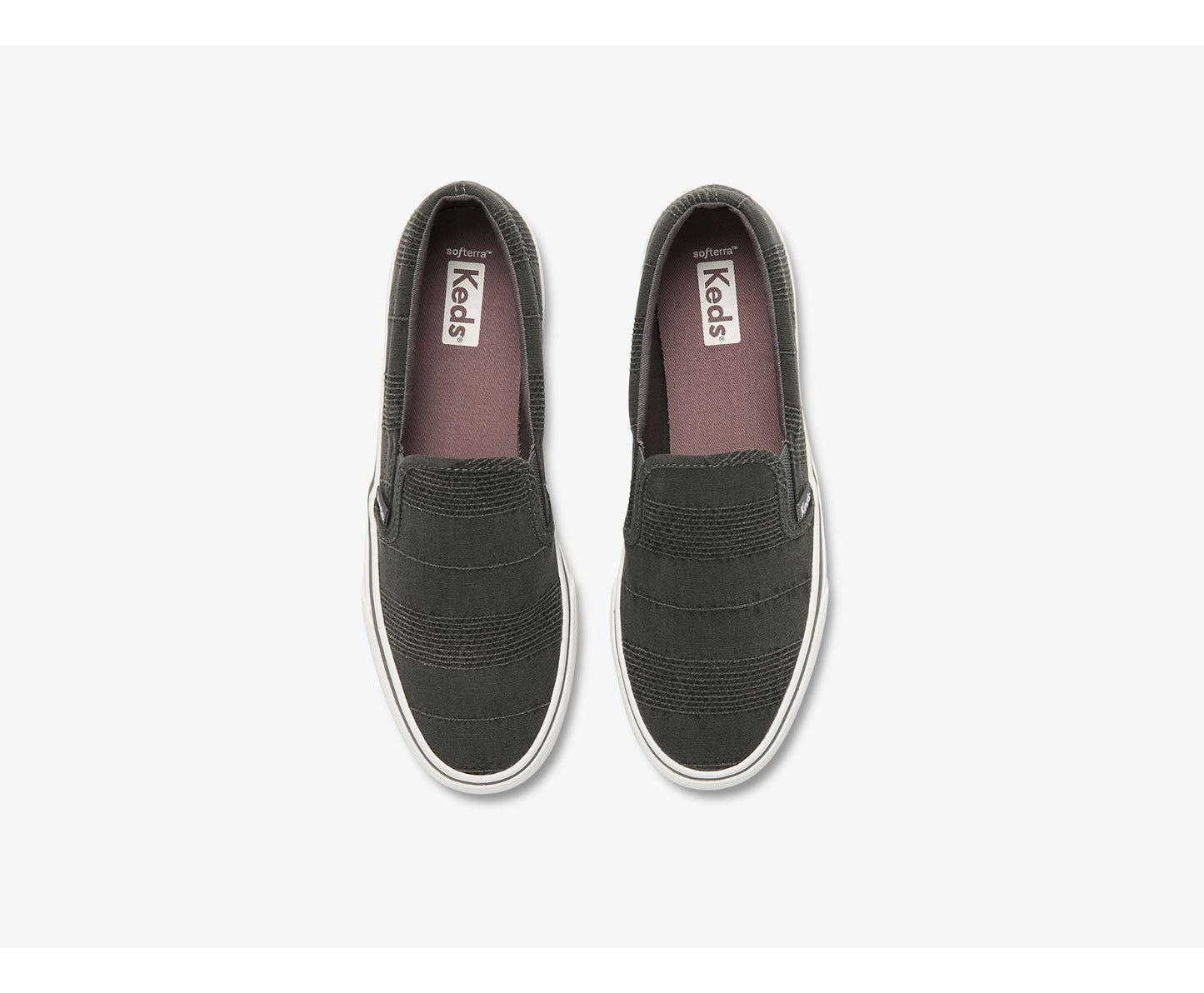 Keds | Jump Kick Slip Stripe Chambray