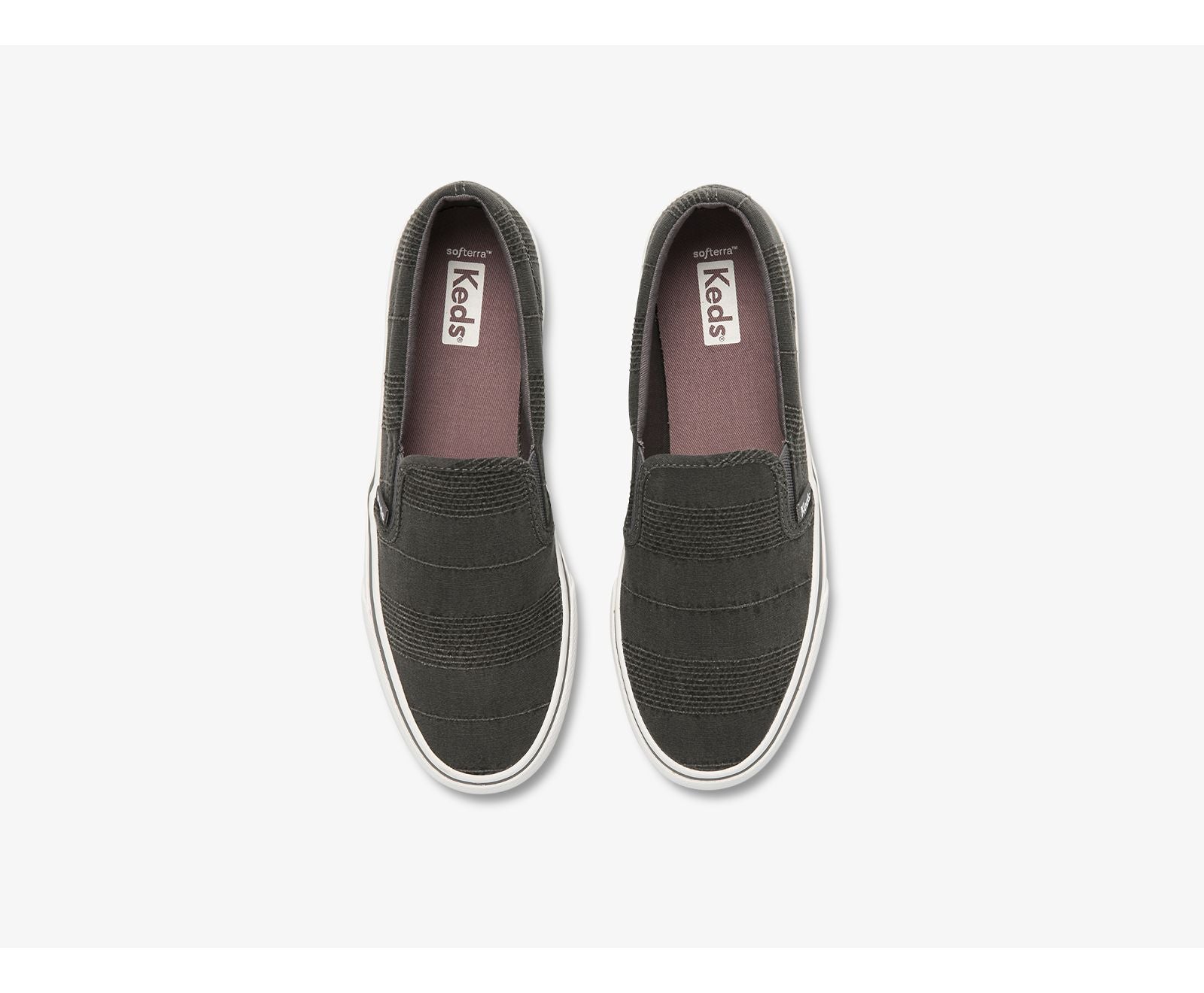 Keds | Jump Kick Slip Stripe Chambray