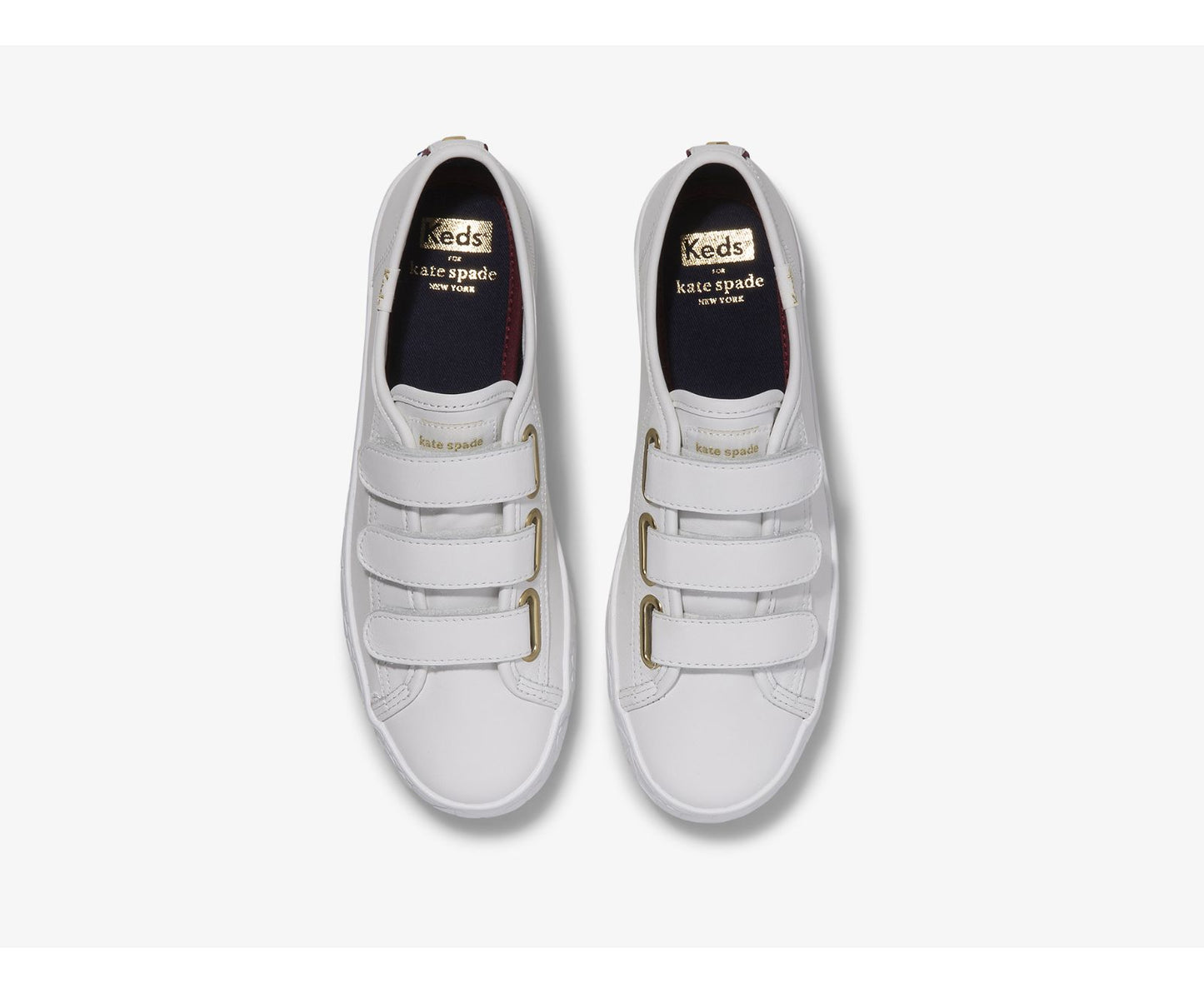 Keds | Keds x kate spade new york Tiebreak Leather Logo Foxing