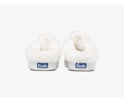 Keds | Keds x kate spade new york Kickstart Mule Fur Collar Glitter Suede