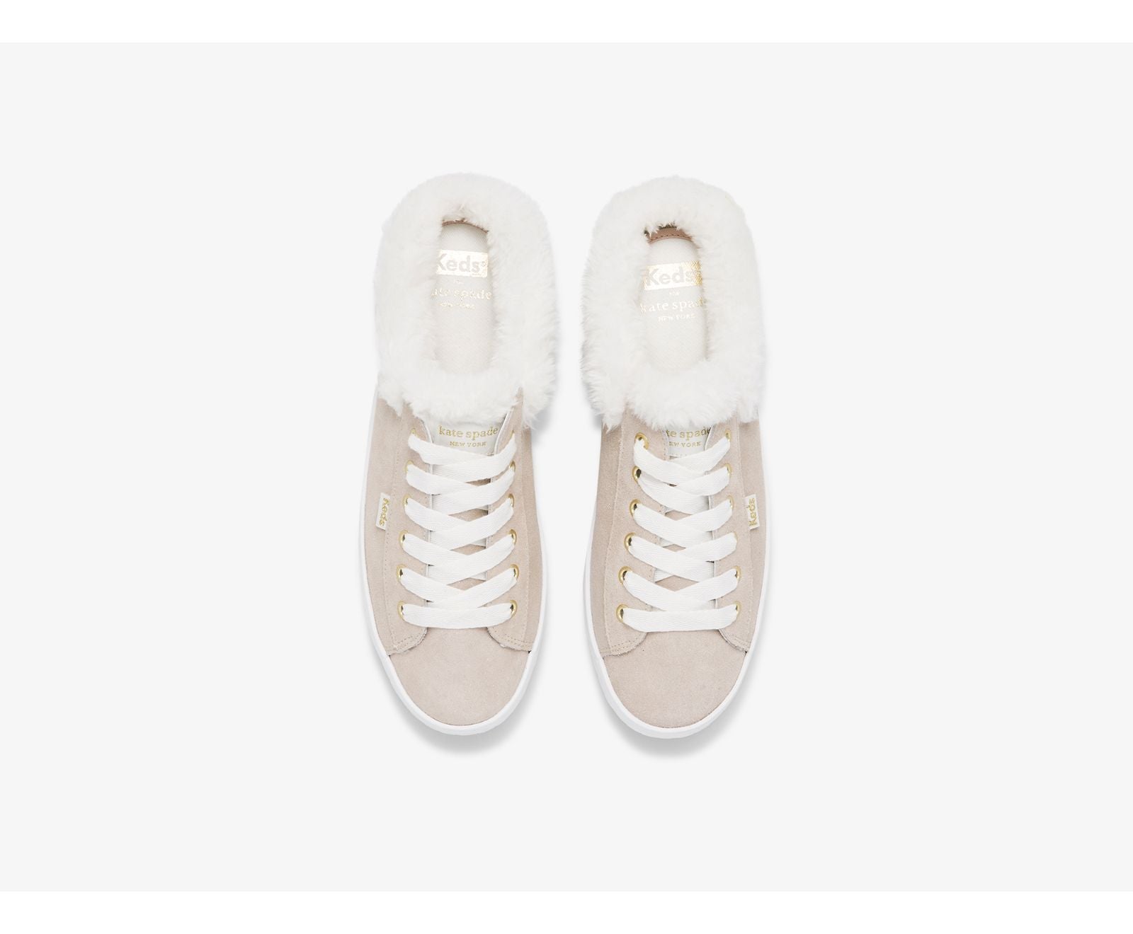 Keds | Keds x kate spade new york Kickstart Mule Fur Collar Glitter Suede