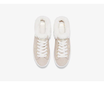 Keds | Keds x kate spade new york Kickstart Mule Fur Collar Glitter Suede
