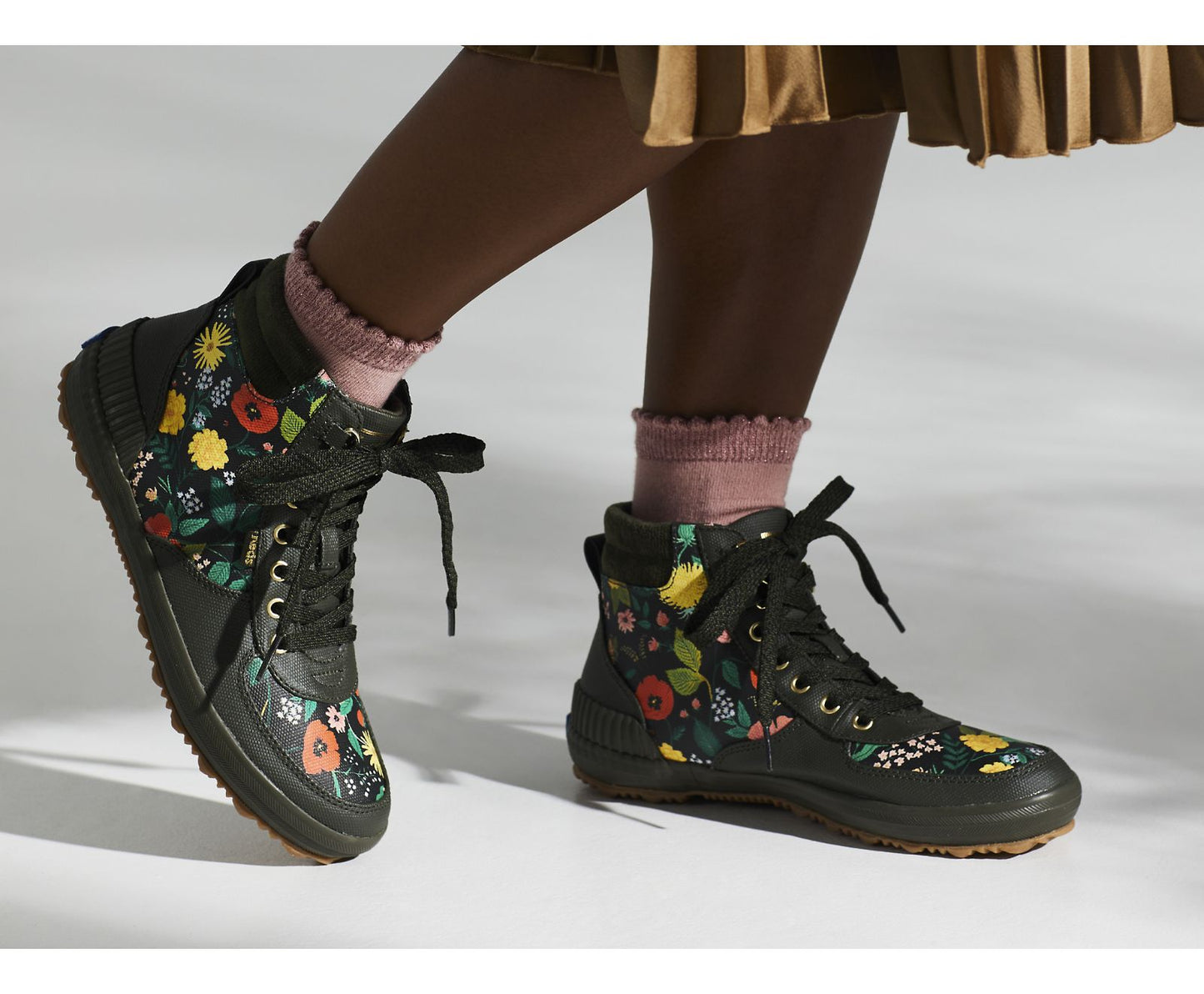 Keds | Keds x Rifle Paper Co. Scout Boot Water-Resistant Botanical Canvas Thinsulate™