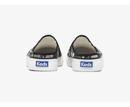 Keds | Double Decker Mule Plaid