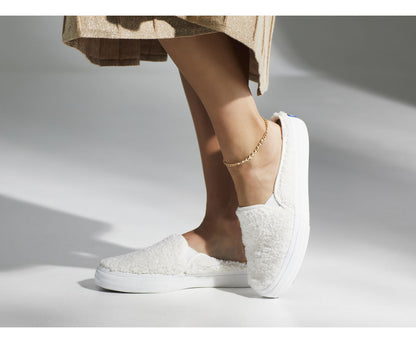 Keds | Double Decker Mule Faux Shearling