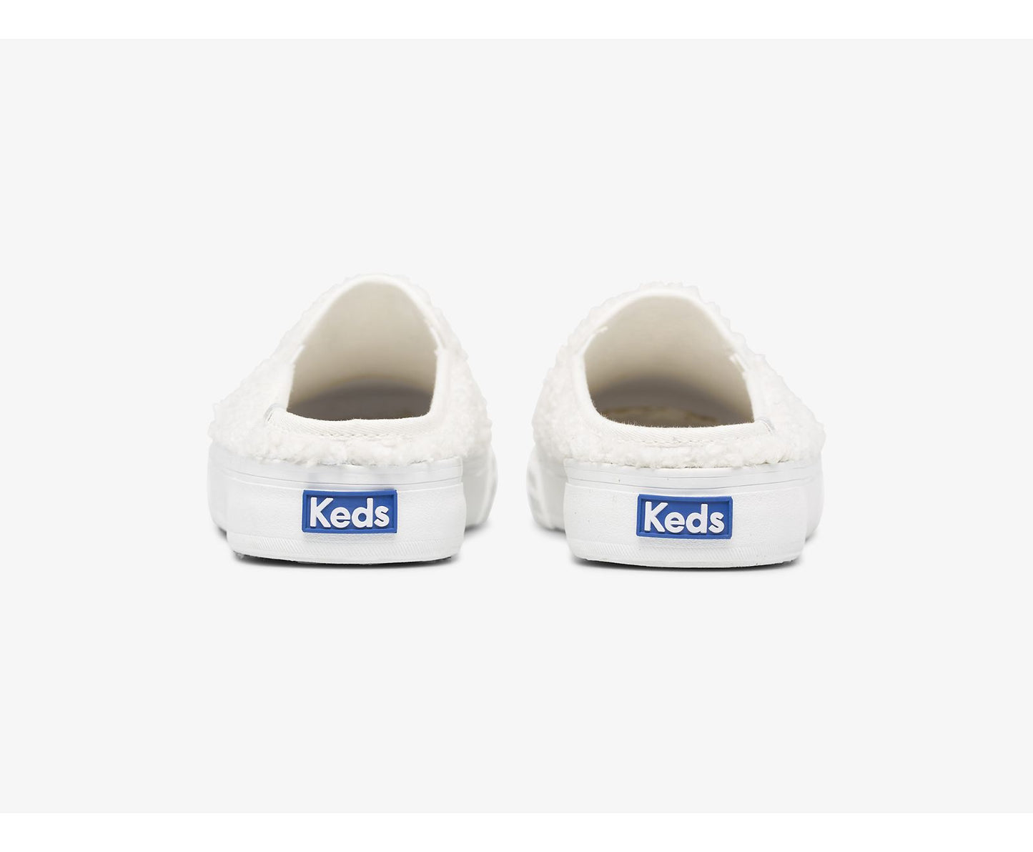 Keds | Double Decker Mule Faux Shearling