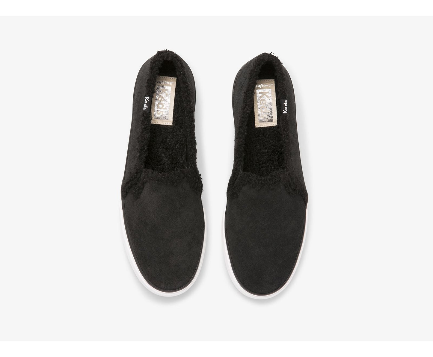 Keds | Double Decker Suede Faux Shearling