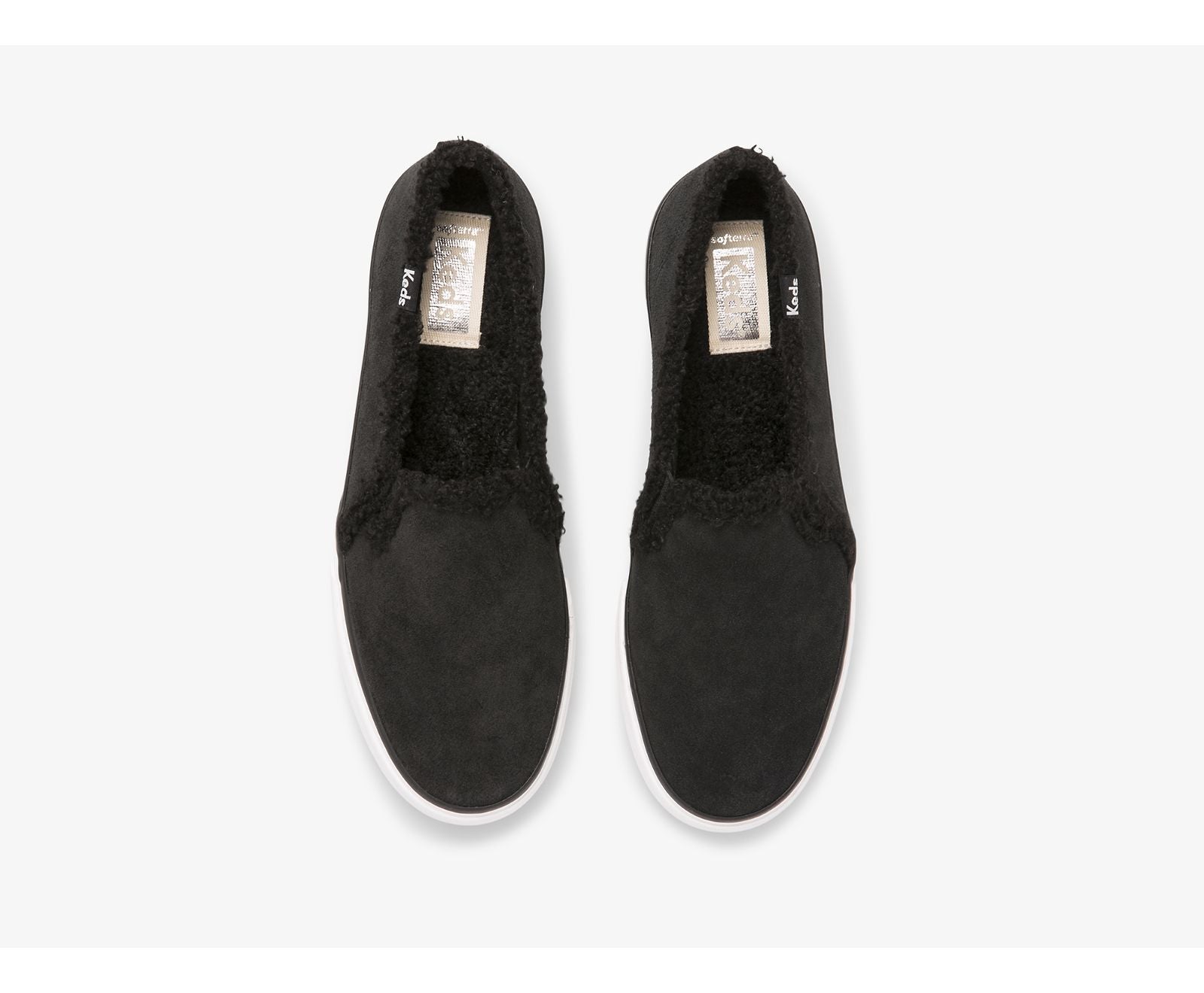 Keds | Double Decker Suede Faux Shearling