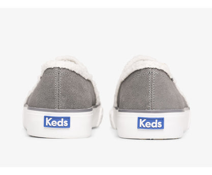 Keds | Double Decker Suede Faux Shearling