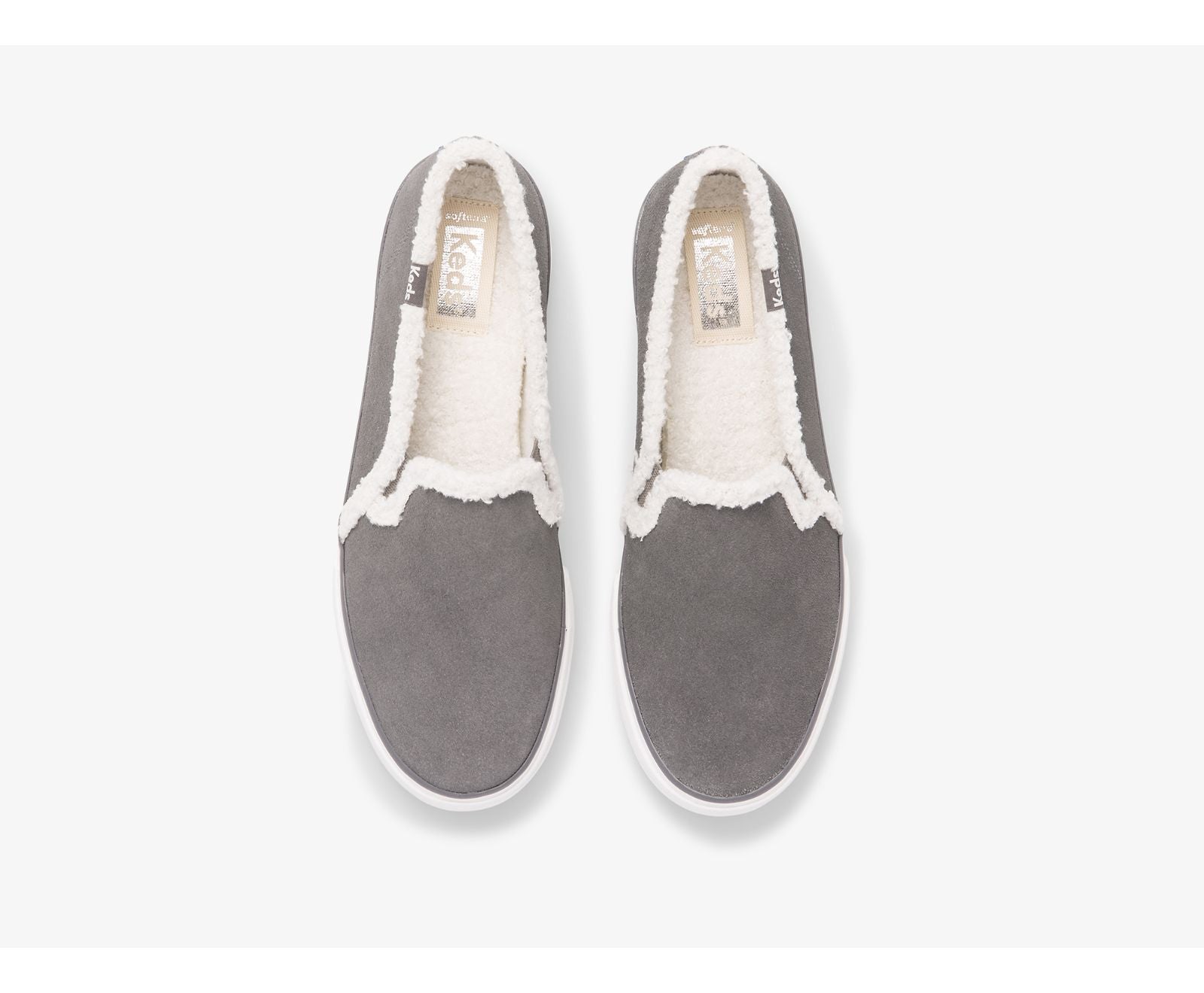 Keds | Double Decker Suede Faux Shearling