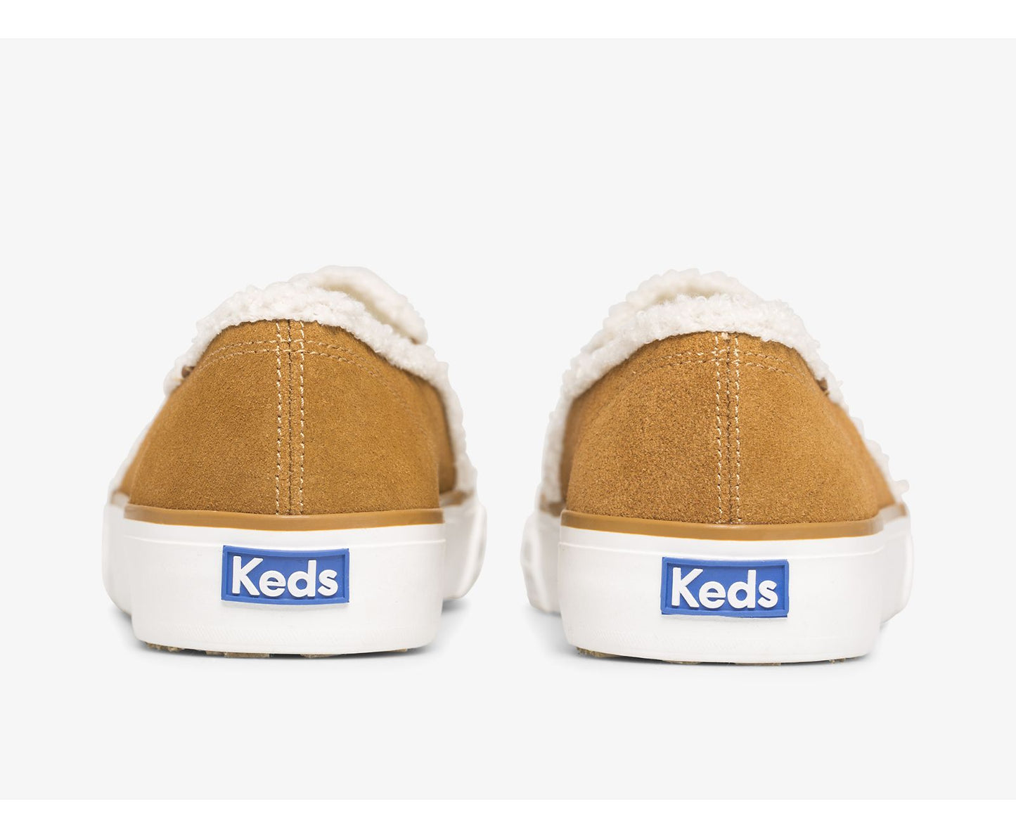 Keds | Double Decker Suede Faux Shearling