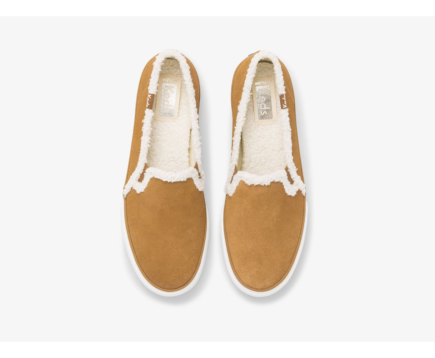 Keds | Double Decker Suede Faux Shearling