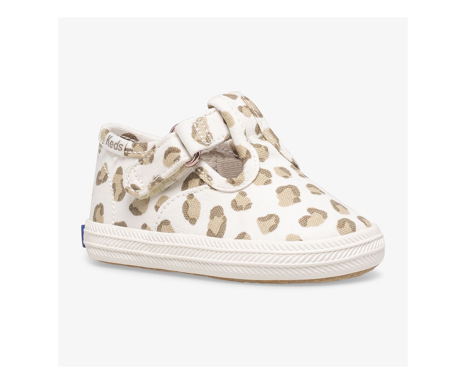 Keds | Little Kid's Champion Leopard Toe Cap T-Strap