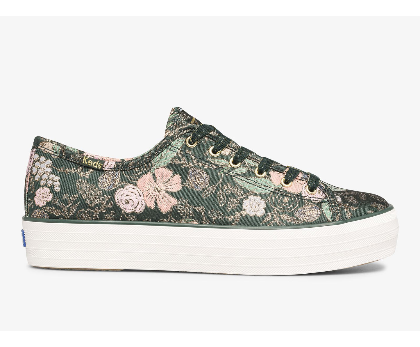 Keds | Keds x Rifle Paper Co. Triple Kick Colette Jacquard