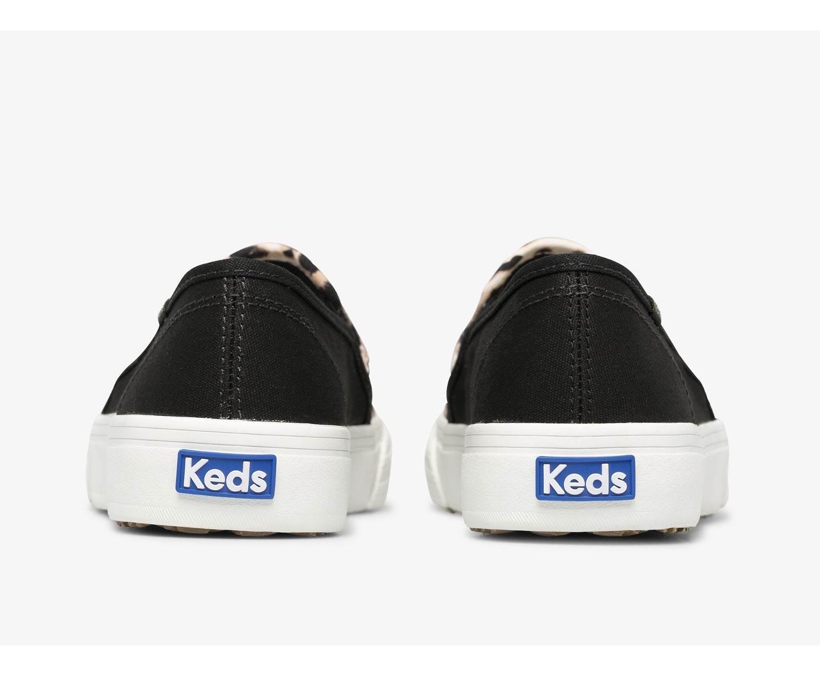 Keds | Double Decker Leopard Canvas