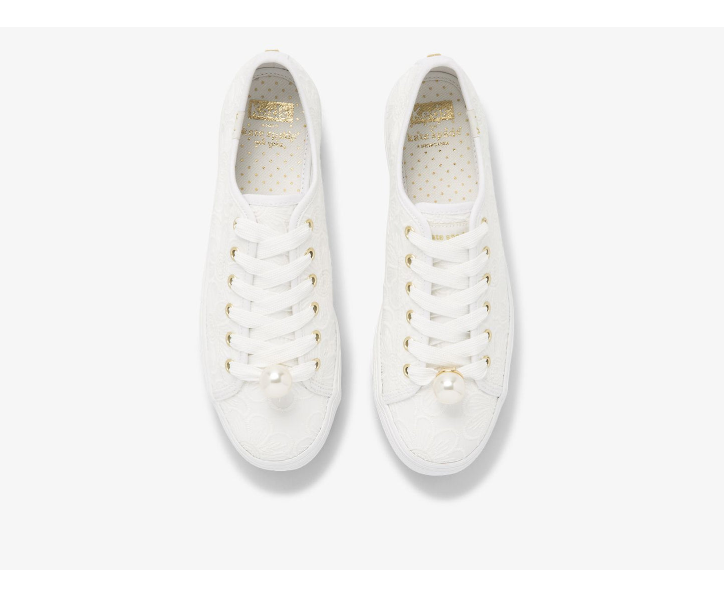 Keds | Keds x ksny Triple Kick Floral Eyelet Pearls